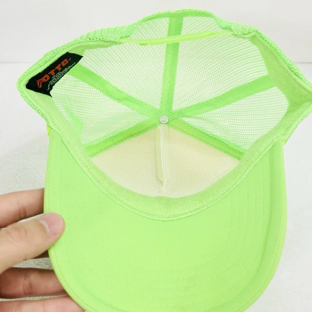 Bayern Brewing Foam Rope A-Frame Trucker Hat Cap Adjustable Snapback Green‎